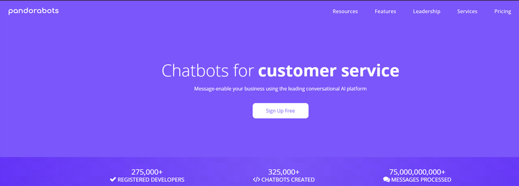 chatbot pandorabots
