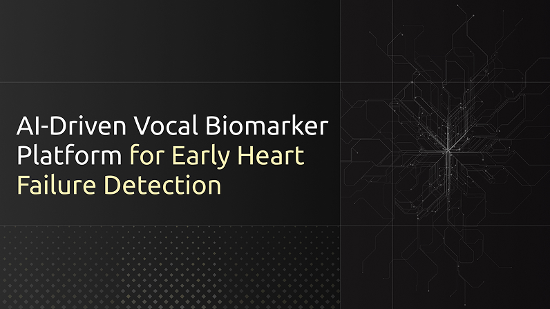 AI-Driven Vocal Biomarker Platform
