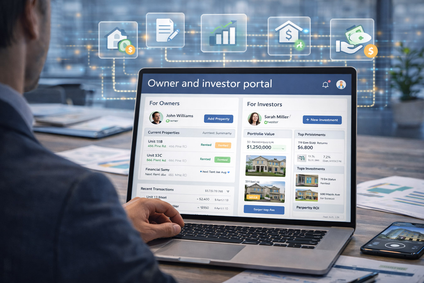 Owner and Investor Portal Development