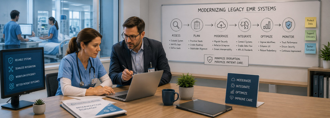 How to Modernize Legacy EMR Systems