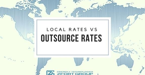 Outsourcing: Local Rates vs Outsource Rates