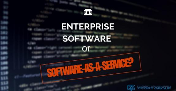 Enterprise Software or Software-as-a-Service?