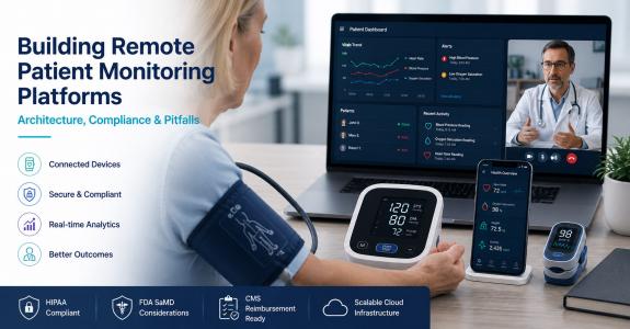 Building Remote Patient Monitoring Platforms: Architecture, Compliance & Pitfalls