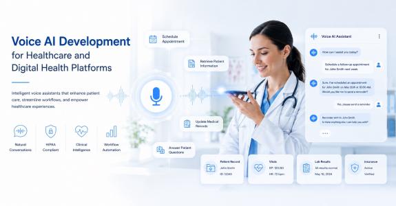 Voice AI Development for Healthcare and Digital Health Platforms